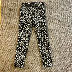 Cheetah High waisted jeans